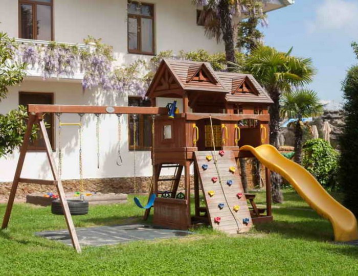 Детская игровая комната и площадка - Отель «Прометей Клуб»