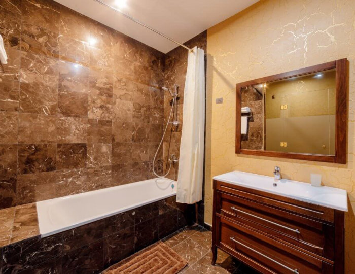 Люкс 2-местый 1-комнатный в Коттеджах NEW - Отель «Прометей Клуб»