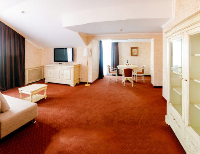 Люкс 2-местный 1-комнатный мансардный в Морском коттедже №150 (5 этаж) - Отель «Прометей Клуб»