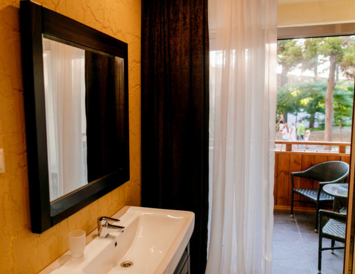 Люкс 2-местный 1-комнатный мансардный № 154 в Морском коттедже - Отель «Прометей Клуб»