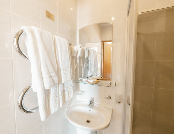 Стандарт+ 2-местный 1-комнатный  в Коттедже с французской кроватью, мансардный  без балкона - Отель «Прометей Клуб»