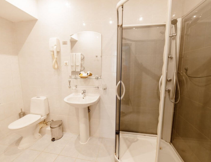 Стандарт+ 2-местный 1-комнатный в Коттедже с французской кроватью, (не мансардный) - Отель «Прометей Клуб»