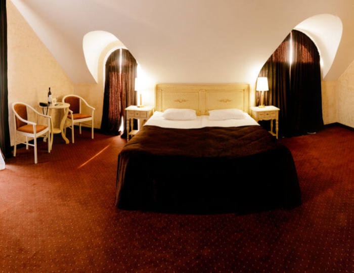 Сьют 2-местный 2-комнатный в Морских коттеджах, мансардный №151 - Отель «Прометей Клуб»